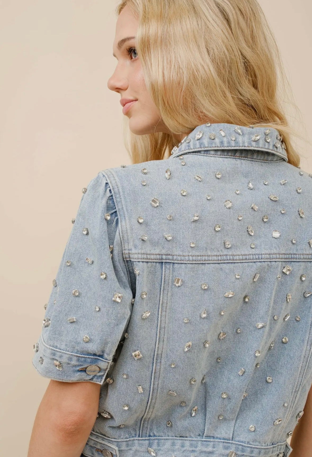 SPARKLE JEAN JACKET